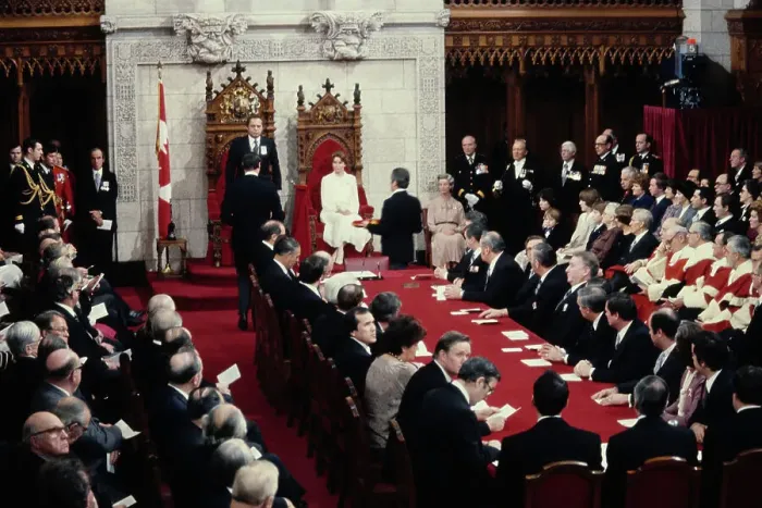 Framed Print : Swearing In Of Governor General Edward Schreyer Framed Print : Swearing In Of Governor General Edward Schreyer