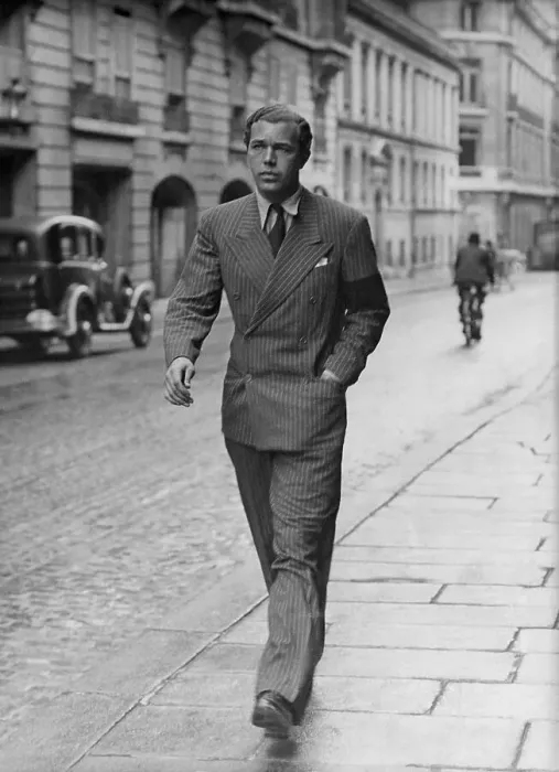 Framed Print : Sweden's Prince Bertil in Paris
