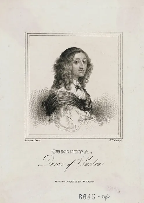 Framed Print : Sweden's Queen Christina Framed Print : Sweden's Queen Christina