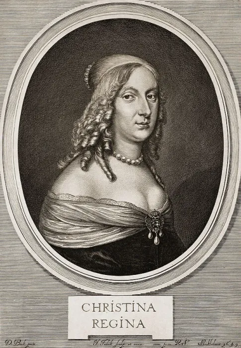 Framed Print : Sweden's Queen Christina Framed Print : Sweden's Queen Christina