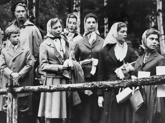 Framed Print : Swedish Royals At Olympic Equestrian Event, 1956 Framed Print : Swedish Royals At Olympic Equestrian Event, 1956