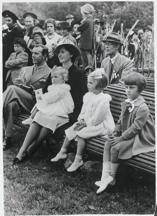 Framed Print : Swedish Royals at Outdoor Event Framed Print : Swedish Royals at Outdoor Event