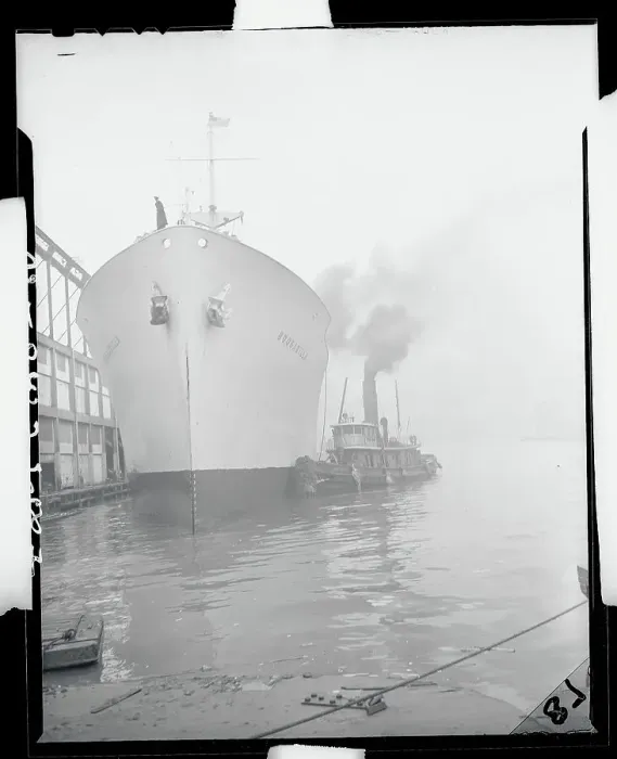 Framed Print : Swedish Ship at Pier Framed Print : Swedish Ship at Pier
