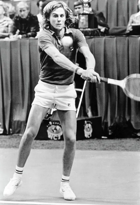 Framed Print : Swedish Tennis Star Bjorn Borg