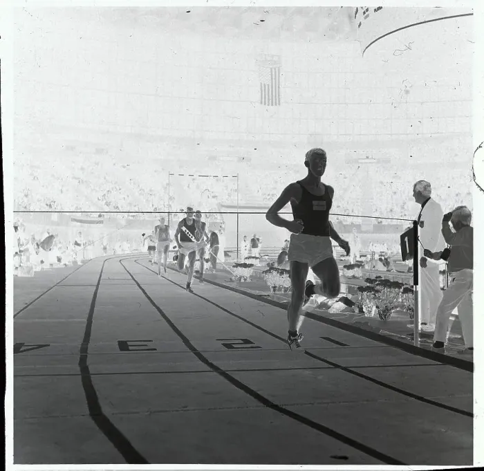 Framed Print : Swedish Track Runner Finishing Race Framed Print : Swedish Track Runner Finishing Race
