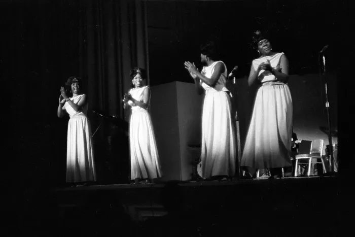 Framed Print : The Sweet Inspirations Performing Framed Print : The Sweet Inspirations Performing