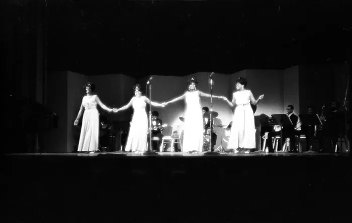 Framed Print : The Sweet Inspirations Performing Framed Print : The Sweet Inspirations Performing