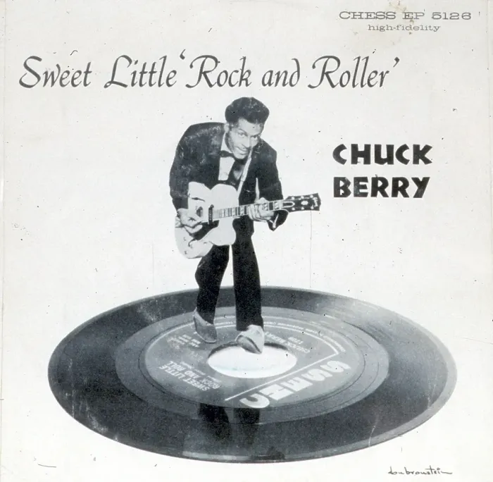 Framed Print : Sweet Little Rock And Roller Album Cover