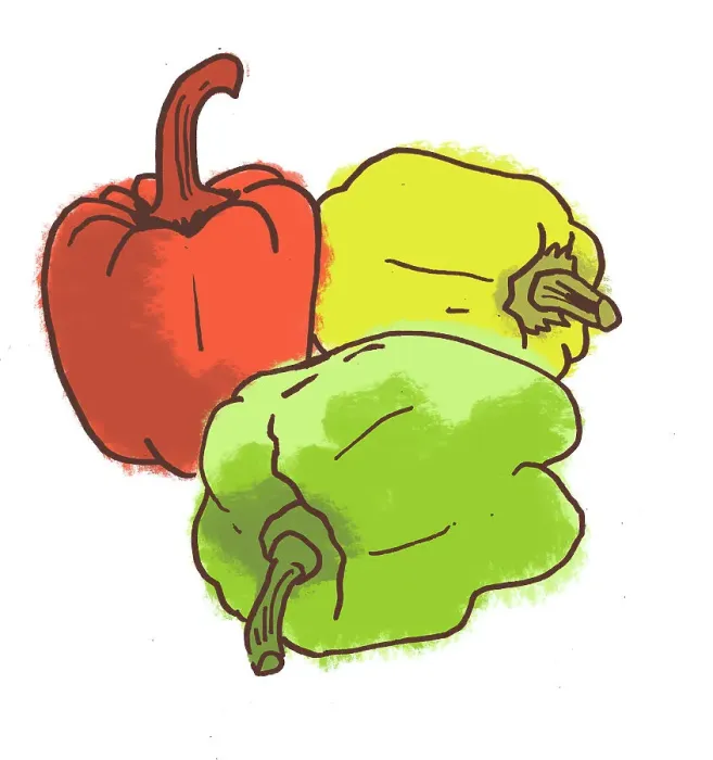 Framed Print : Sweet Peppers Framed Print : Sweet Peppers