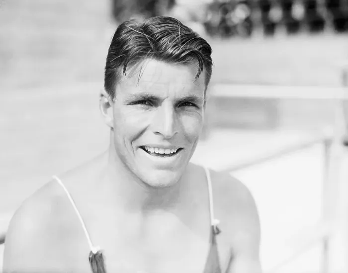 Framed Print : Swimmer Buster Crabbe Framed Print : Swimmer Buster Crabbe