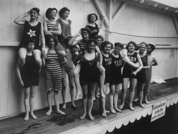 Framed Print : Swimming Club Framed Print : Swimming Club