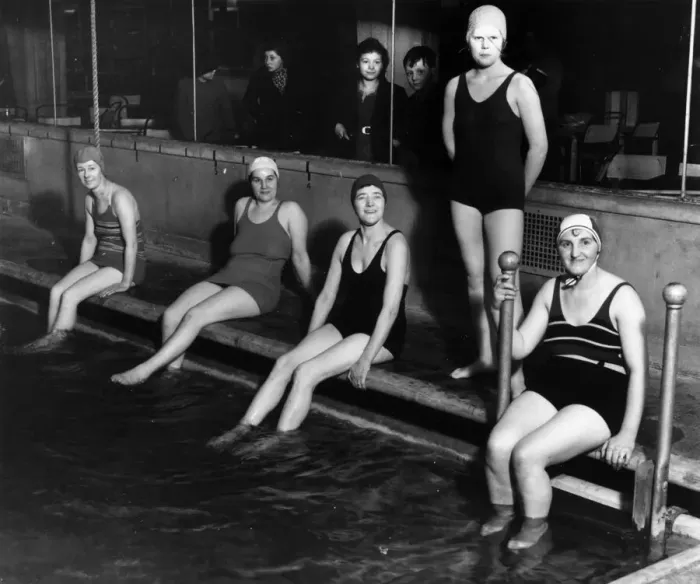 Framed Print : Swimming For Health Framed Print : Swimming For Health