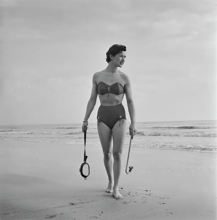 Framed Print : Swimwear Fashion Framed Print : Swimwear Fashion