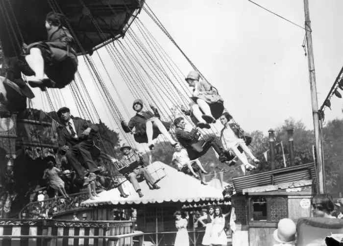 Framed Print : Swing-A-Round Framed Print : Swing-A-Round