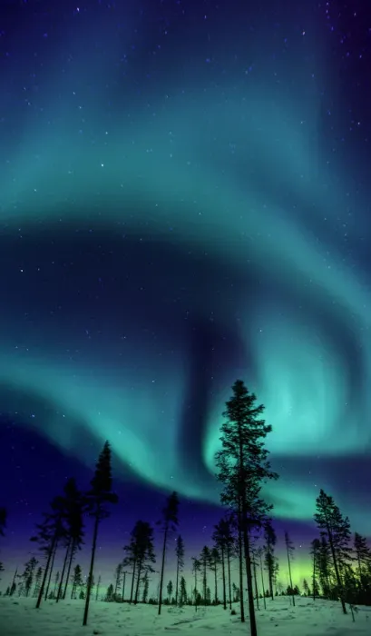 Framed Print : Swirling Aurora Framed Print : Swirling Aurora