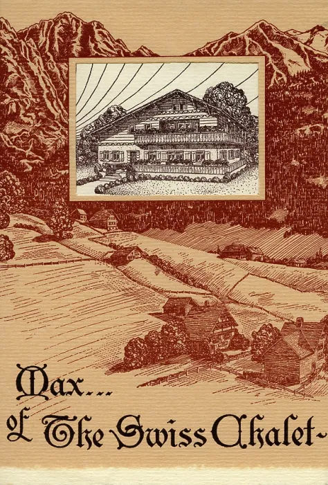 Framed Print : Swiss Chalet Framed Print : Swiss Chalet