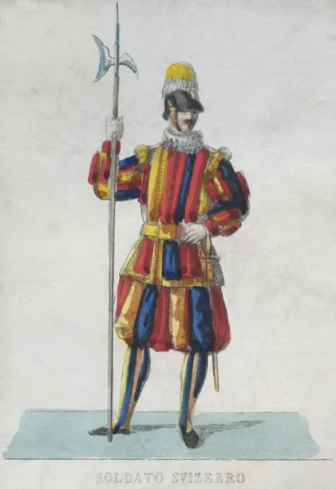 Framed Print : Swiss Guard Framed Print : Swiss Guard