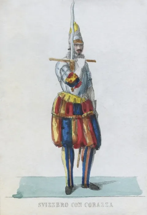 Framed Print : Swiss Guard Framed Print : Swiss Guard