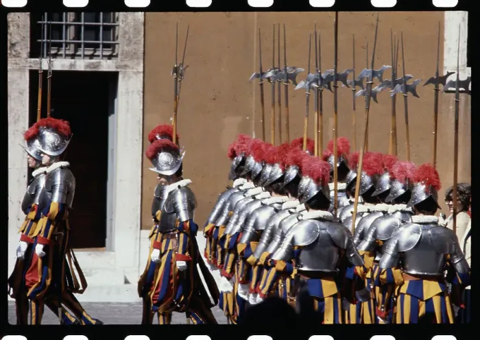 Framed Print : Swiss Guard