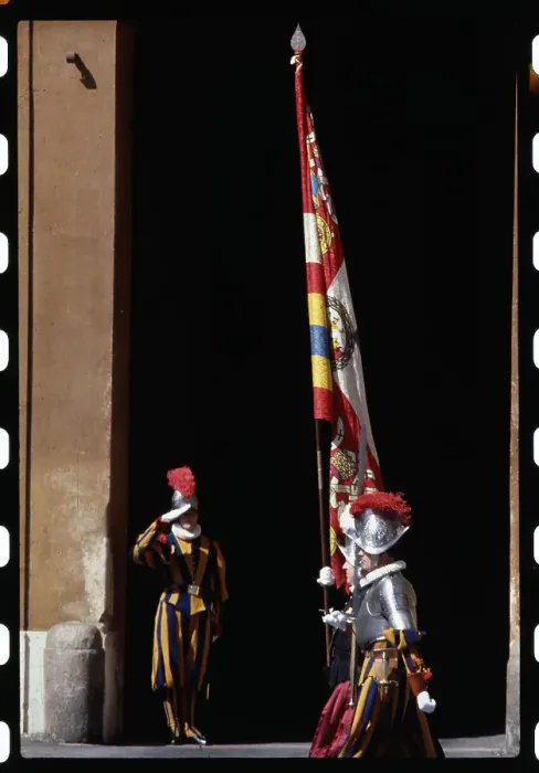 Framed Print : Swiss Guard Framed Print : Swiss Guard