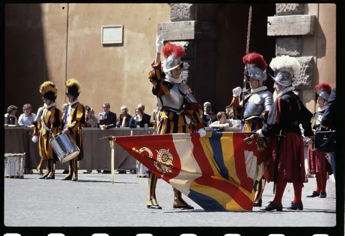 Framed Print : Swiss Guards