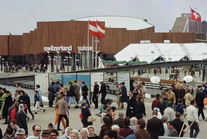 Framed Print : Swiss Pavilion, Expo 67 Framed Print : Swiss Pavilion, Expo 67