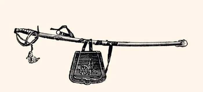 Framed Print : SWORD : DESIGN ELEMENT -XXXL with lots of details