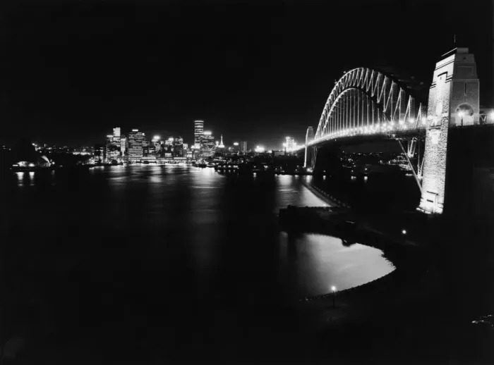 Framed Print : Sydney. The Sydney Harbour Bridge viewed from the north shore Framed Print : Sydney. The Sydney Harbour Bridge viewed from the north shore