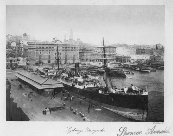 Framed Print : Sydney Quays Framed Print : Sydney Quays
