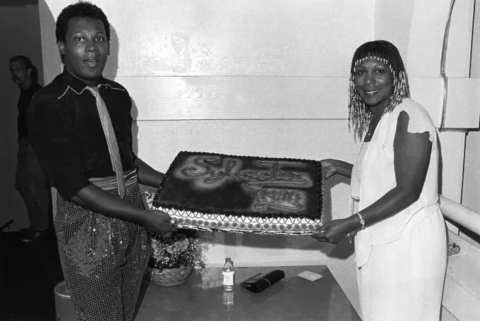 Framed Print : Sylvester Birthday Portrait With His Mother Framed Print : Sylvester Birthday Portrait With His Mother