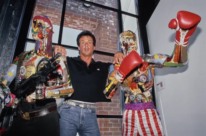 Framed Print : Sylvester Stallone, American Actor Framed Print : Sylvester Stallone, American Actor