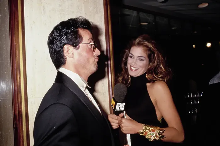 Framed Print : Sylvester Stallone And Cindy Crawford During The 5th Annual California Fashion Industry Friends Of Aids Project Framed Print : Sylvester Stallone And Cindy Crawford During The 5th Annual California Fashion Industry Friends Of Aids Project