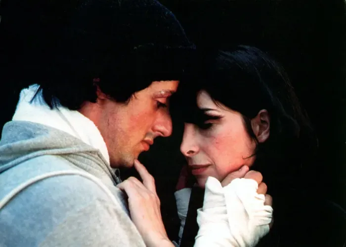 Framed Print : Sylvester Stallone And Talia Shire In Rocky Framed Print : Sylvester Stallone And Talia Shire In Rocky