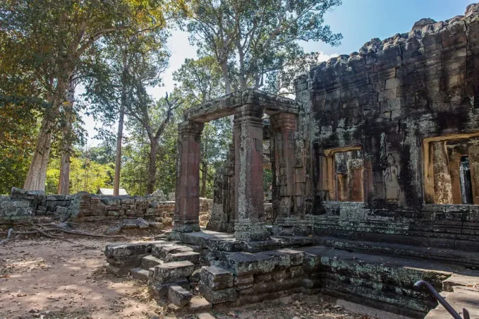 Framed Print : Ta Prohm Temple in Angkor, Cambodia Framed Print : Ta Prohm Temple in Angkor, Cambodia