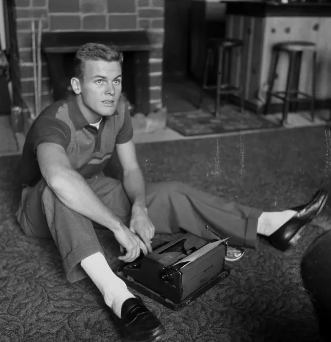 Framed Print : Tab Hunter Framed Print : Tab Hunter