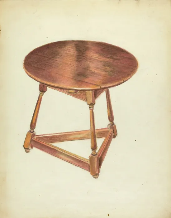 Framed Print : Table, circa 1953. Artist Harry Eisman. (Photo by Heritage Art / Heritage Framed Print : Table, circa 1953. Artist Harry Eisman. (Photo by Heritage Art / Heritage