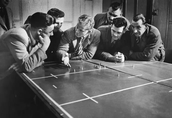 Framed Print : Tactics Talk Framed Print : Tactics Talk