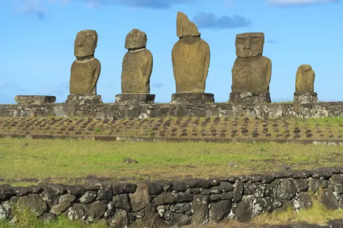 Framed Print : Tahai - Easter Island Framed Print : Tahai - Easter Island