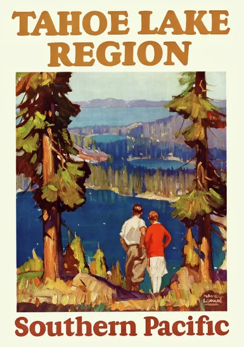 Framed Print : Tahoe Lake region Framed Print : Tahoe Lake region