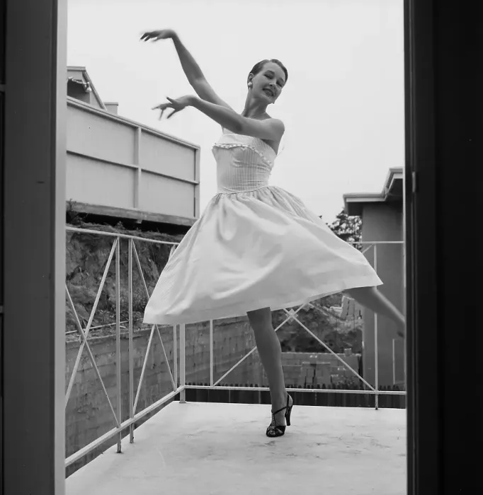 Framed Print : Taina Elg. LOS ANGELES - MAY 26, 1956: Actress Dancer Taina Elg poses at Framed Print : Taina Elg. LOS ANGELES - MAY 26, 1956: Actress Dancer Taina Elg poses at