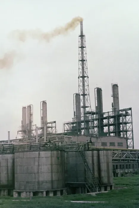 Framed Print : Taiyuan Chemical Factory Framed Print : Taiyuan Chemical Factory