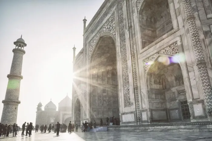 Framed Print : The Taj Mahal Framed Print : The Taj Mahal