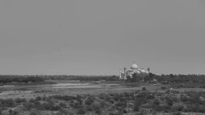 Framed Print : Taj Mahal seen from Agra Fort, Agra, India Framed Print : Taj Mahal seen from Agra Fort, Agra, India