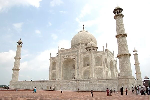 Taj Mahal. View of Taj Mahal, Agra, India