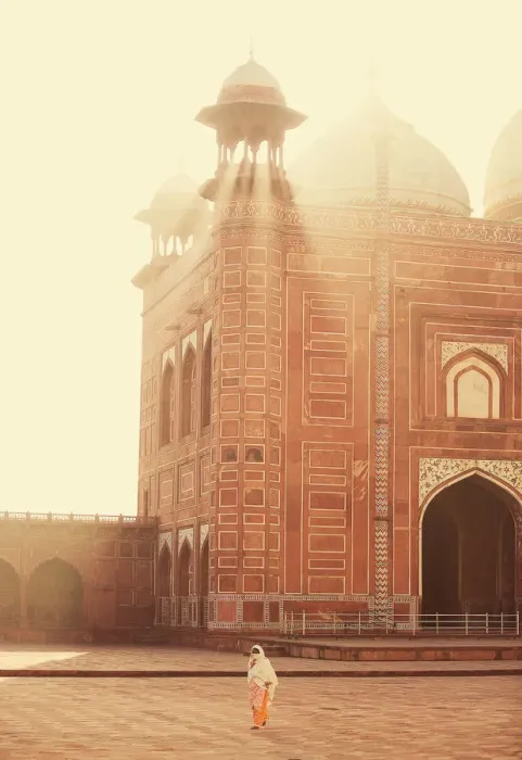 Framed Print : Taj Mahal Mosque