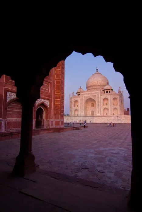 Framed Print : Taj Mahal at sunrise Framed Print : Taj Mahal at sunrise