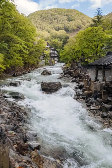Framed Print : Takara river near Takaragawa onsen, Gunma, Japan Framed Print : Takara river near Takaragawa onsen, Gunma, Japan