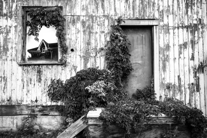 Framed Print : A Tale Of Two Building Framed Print : A Tale Of Two Building
