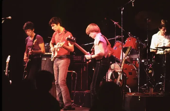 Framed Print : Talking Heads In Concert