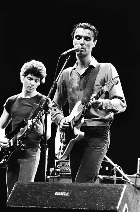 Framed Print : Talking Heads In Concert Framed Print : Talking Heads In Concert